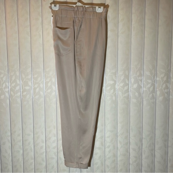 Womens BAR III pants size XL beige pants trouser pants elastic waist - Picture 9 of 11